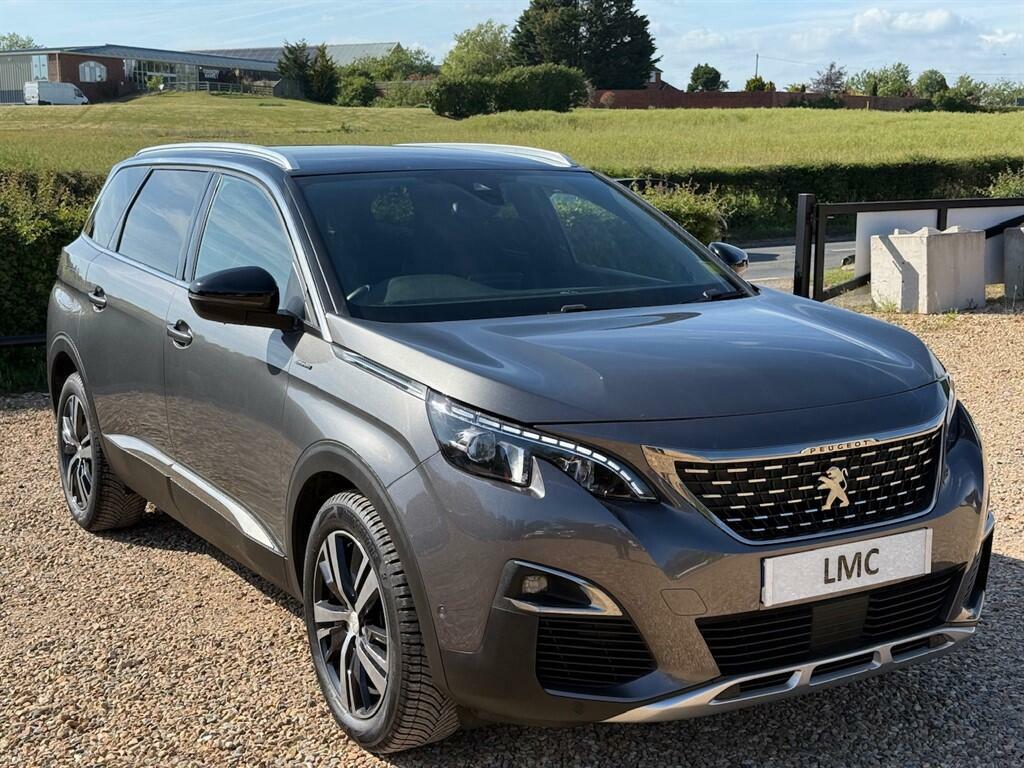Peugeot 5008 1.5 Bluehdi Gt Line Eat Euro 6 Ss NJ19LVB Grey #2