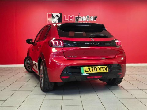 Peugeot e-208 208 Allure Ev LX70VTV Red #3