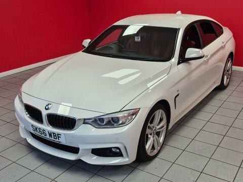 BMW 4 Series Gran Coupe 2.0 420D Gran White