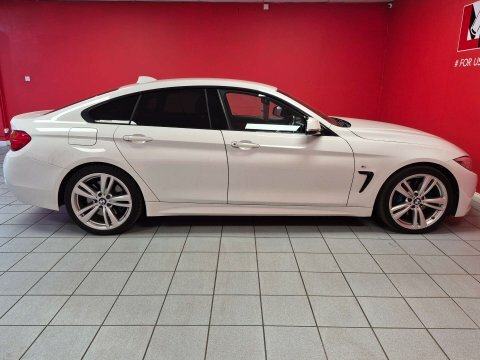 BMW 4 Series Gran Coupe 2.0 420D Gran SK66WBF White #2
