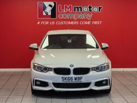 BMW 4 Series Gran Coupe 2.0 420D Gran SK66WBF White #3