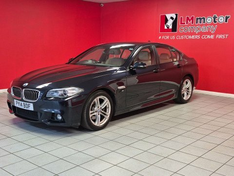 BMW 5 Series 2.0 520D M PY14BDF Black #6