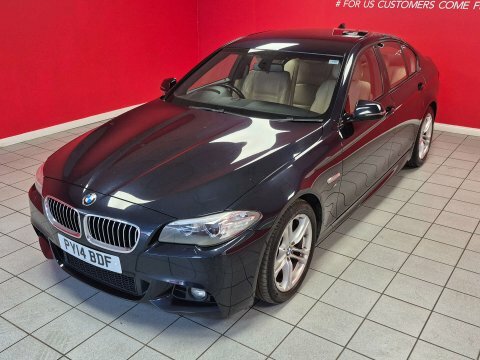 BMW 5 Series 2.0 520D M PY14BDF Black #2