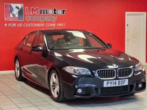 BMW 5 Series 2.0 520D M PY14BDF Black #5