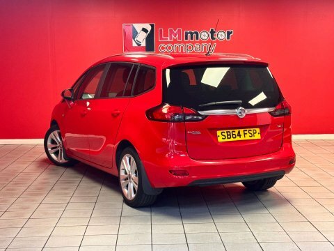 Vauxhall Zafira Tourer Sri Cdti SB64FSP Red #4