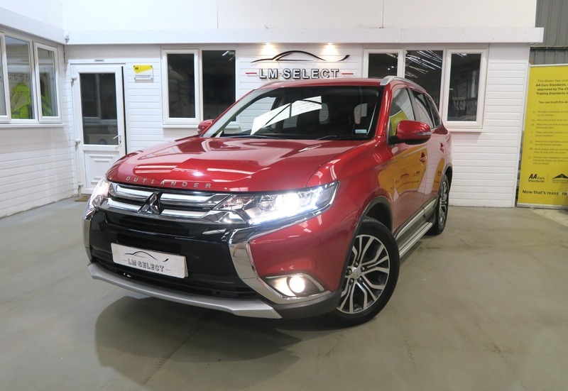 Mitsubishi Outlander Di-d Gx 3 NU66URL Red #2