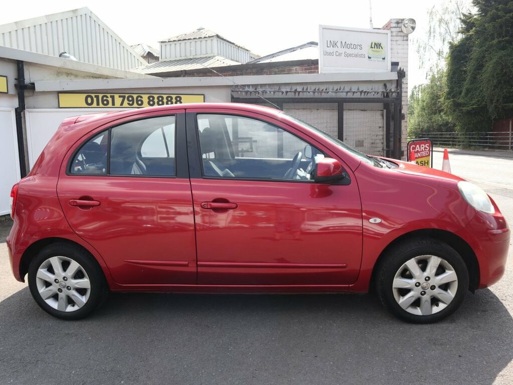Nissan Micra 1L Acenta Red #3