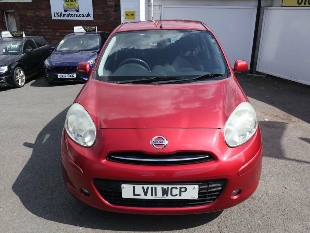 Nissan Micra 1L Acenta Red #4