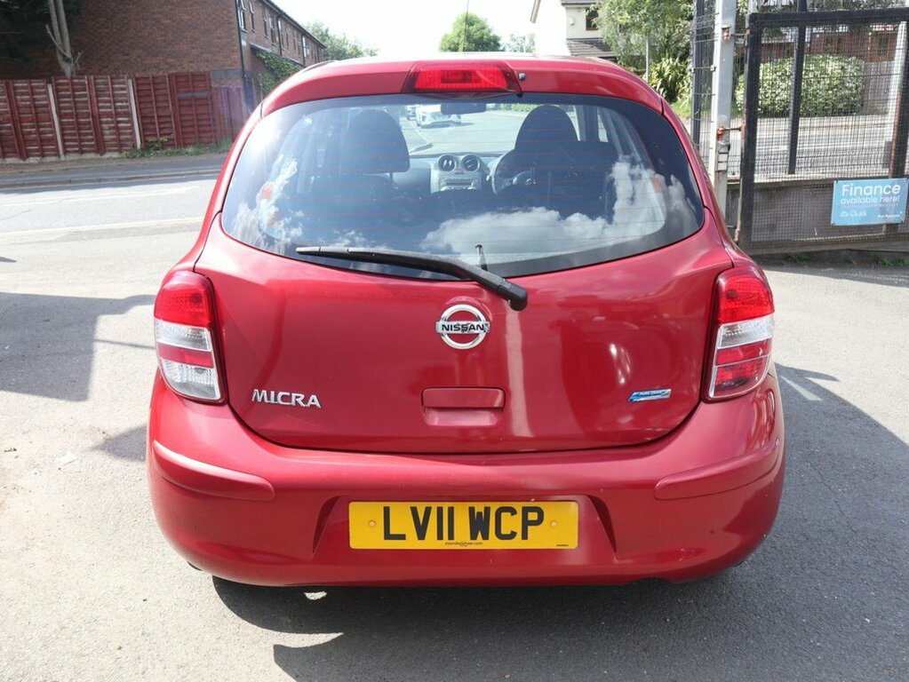 Nissan Micra 1L Acenta Red #5