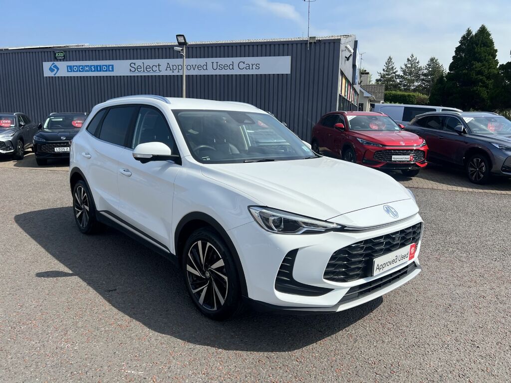 MG ZS Trophy Hev White