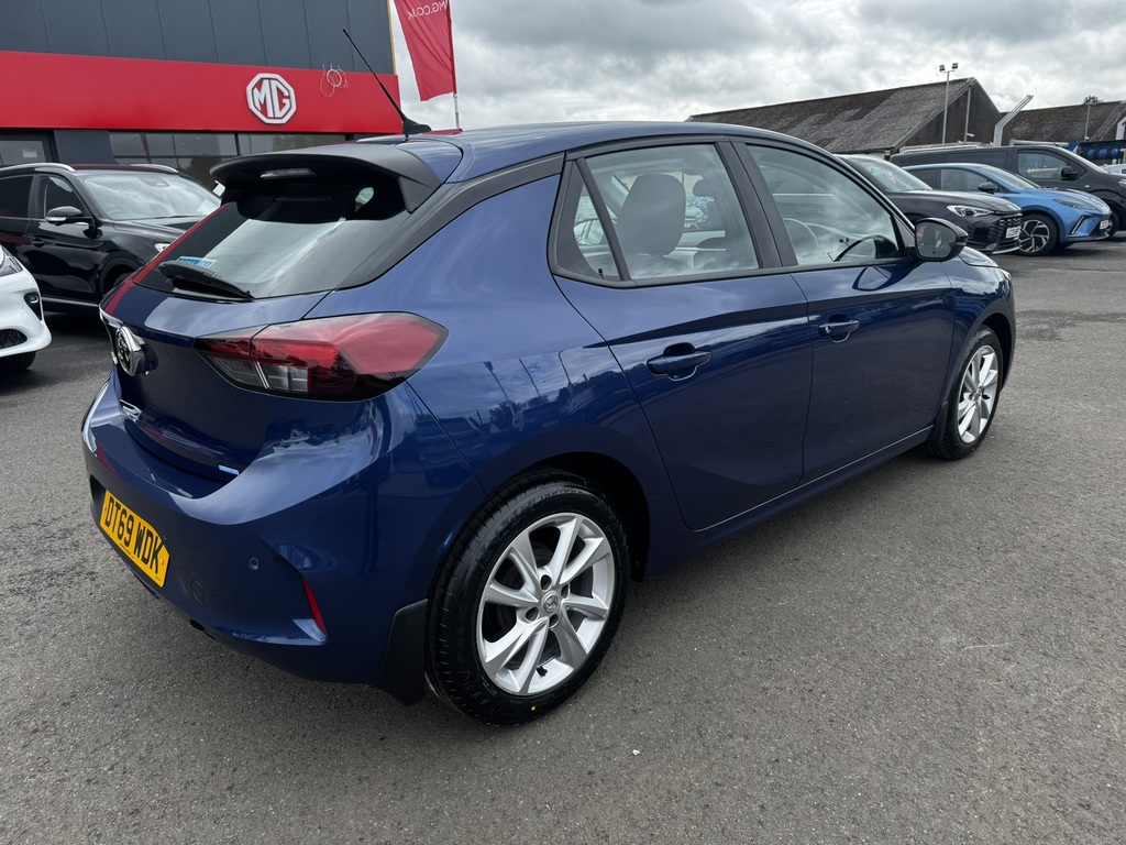 Vauxhall Corsa Se Premium DT69WDK Blue #5
