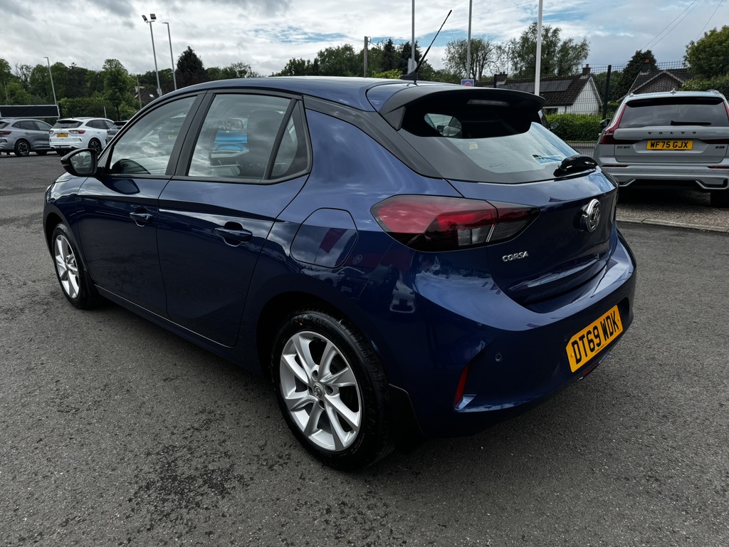 Vauxhall Corsa Se Premium DT69WDK Blue #3