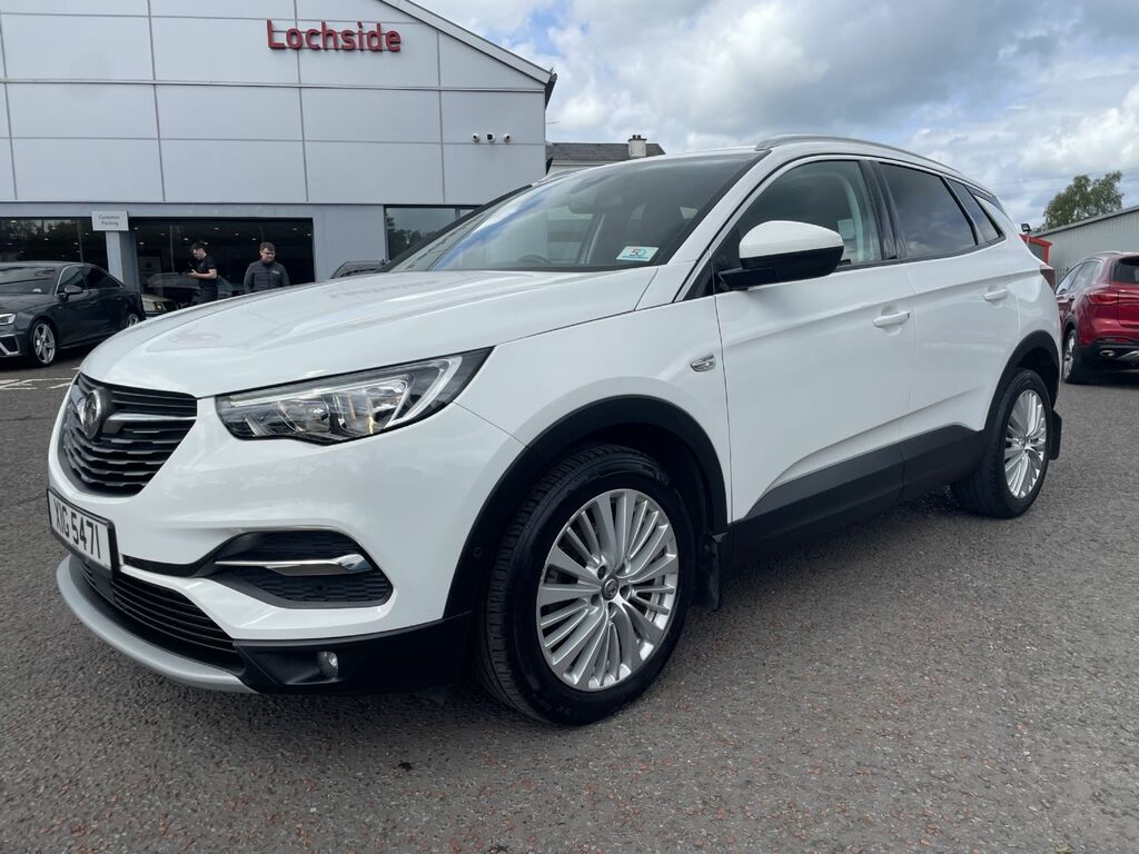 Vauxhall Grandland X Tech Ln Nav T Ss A XIG5471 White #3