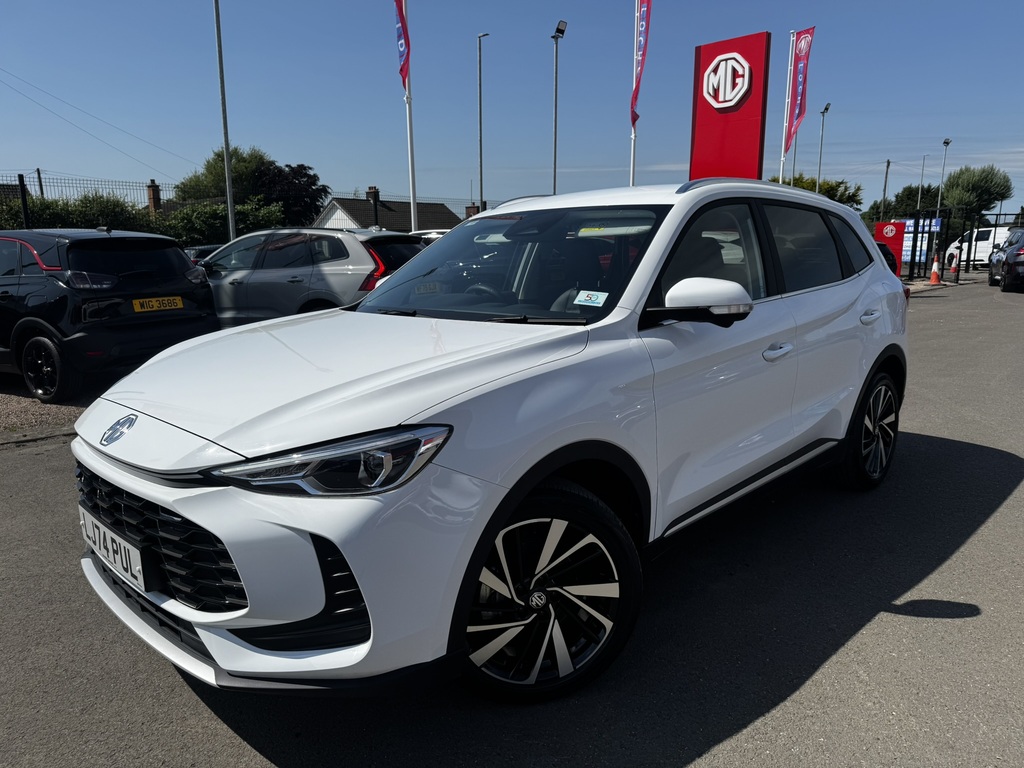 MG ZS Trophy Hev White