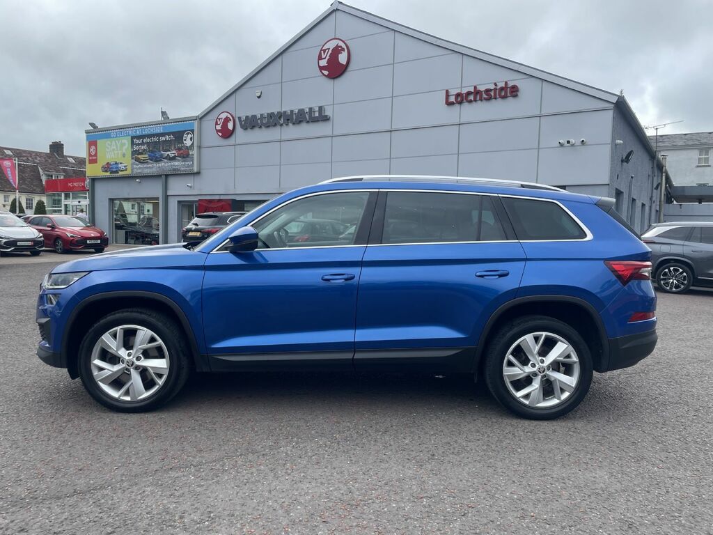 Skoda Kodiaq Se L Tdi Scr S-a YD72KYA Blue #4