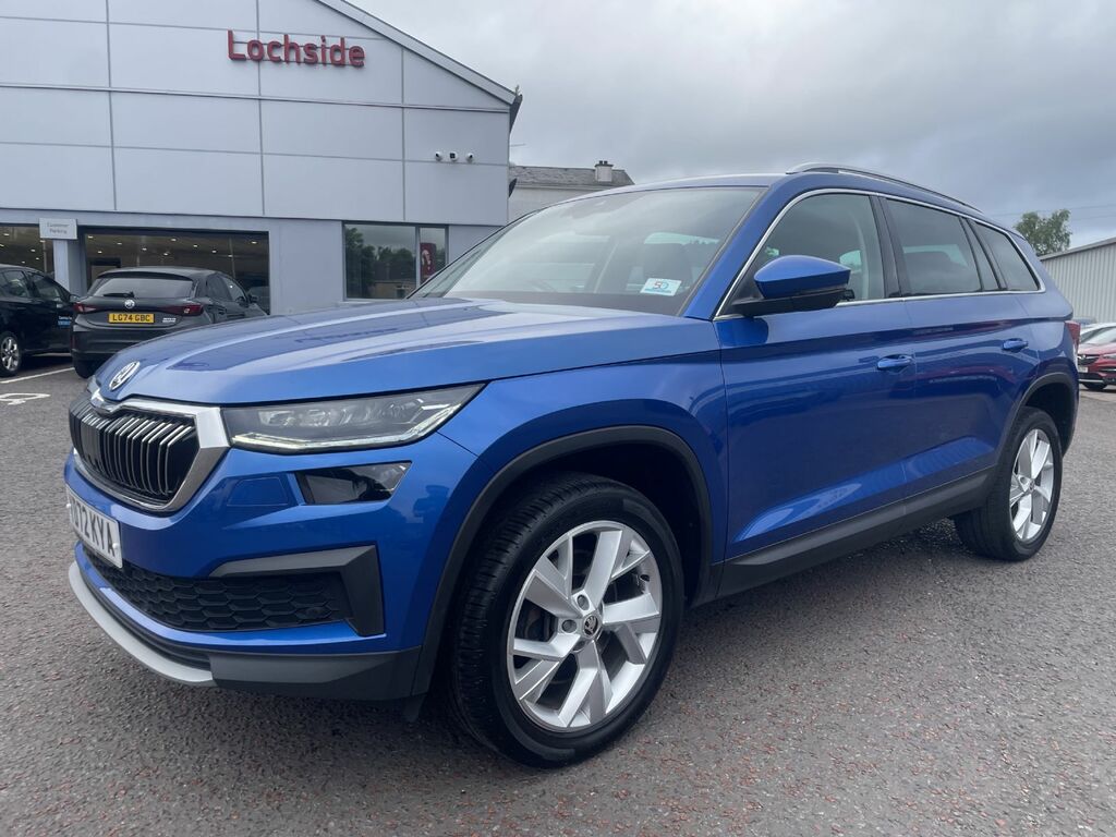 Skoda Kodiaq Se L Tdi Scr S-a YD72KYA Blue #3