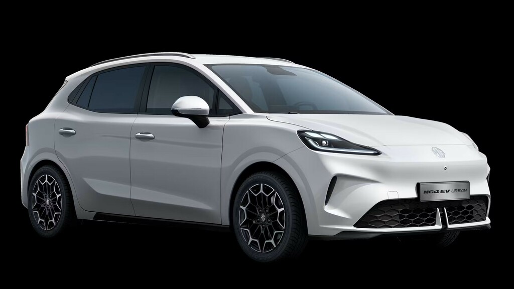 MG MG4 Urban White