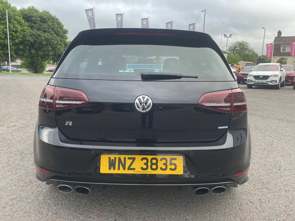 Volkswagen Golf R WNZ3835 Black #6