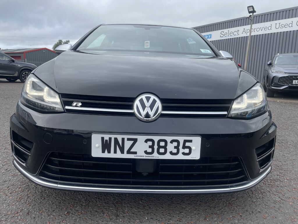 Volkswagen Golf R WNZ3835 Black #2