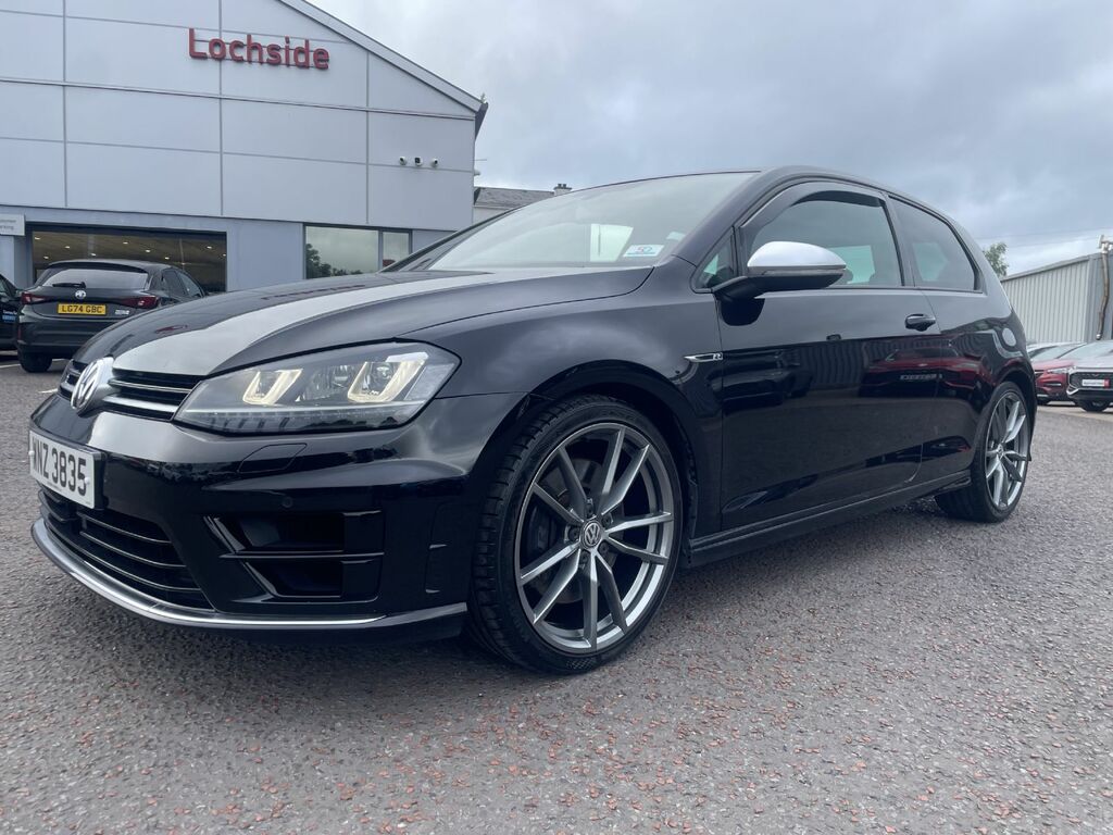 Volkswagen Golf R WNZ3835 Black #3