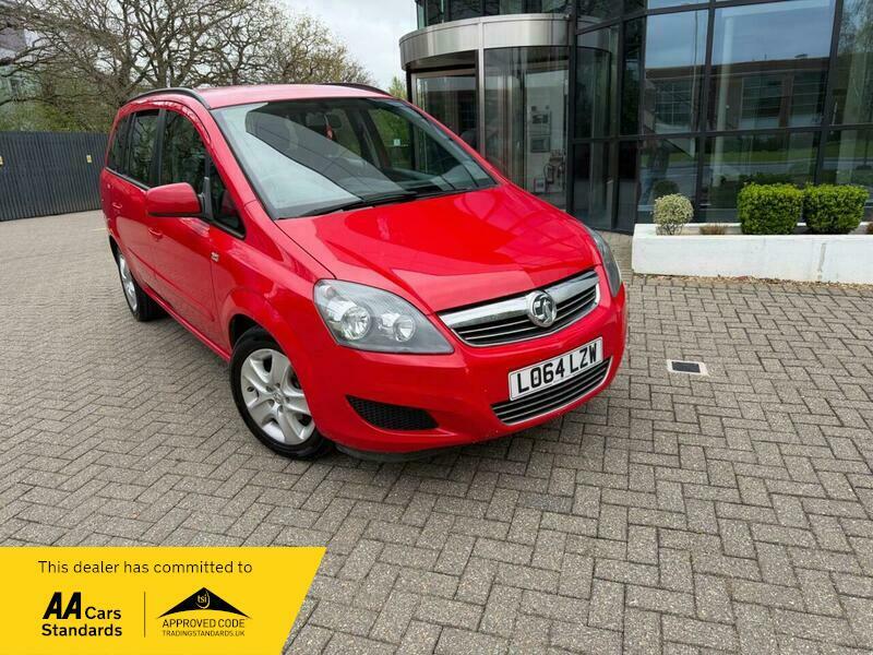 Vauxhall Zafira 1.8 16V Exclusiv Mpv Red