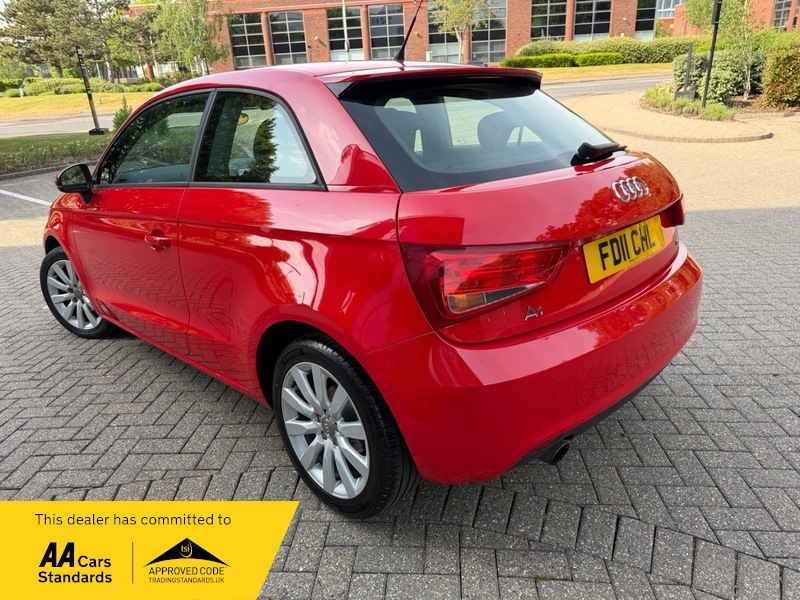 Audi A1 1.2 Tfsi Sport Hatchback Red #4