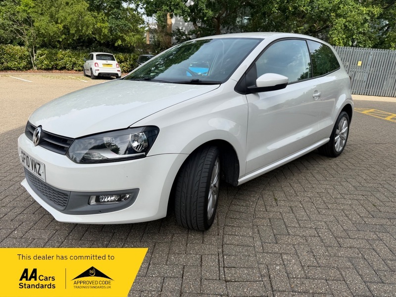Volkswagen Polo 1.2 Moda Hatchback White #3