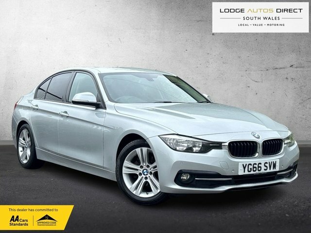 BMW 3 Series 2.0 320D Ed Sport Saloon Euro 6 S Silver