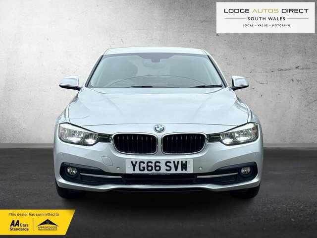 BMW 3 Series 2.0 320D Ed Sport Saloon Euro 6 S Silver #3