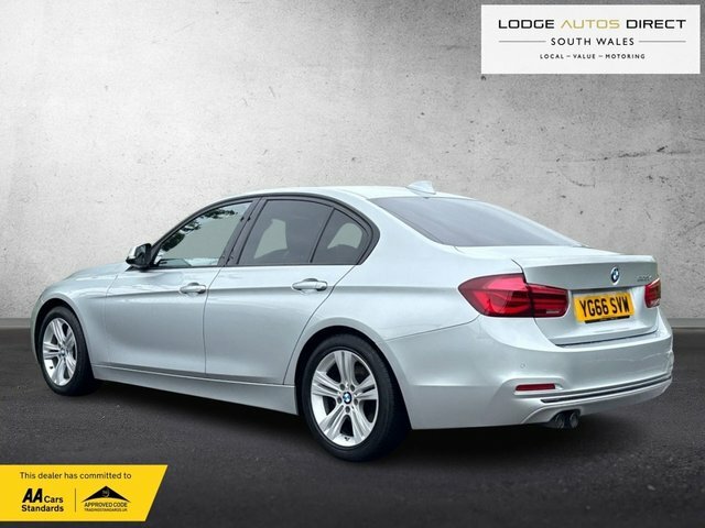 BMW 3 Series 2.0 320D Ed Sport Saloon Euro 6 S Silver #6