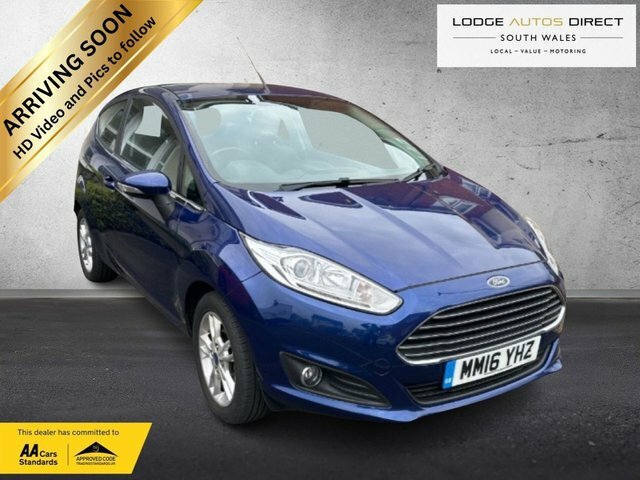 Ford Fiesta 1.0T Ecoboost Zetec Hatchback Eu Blue