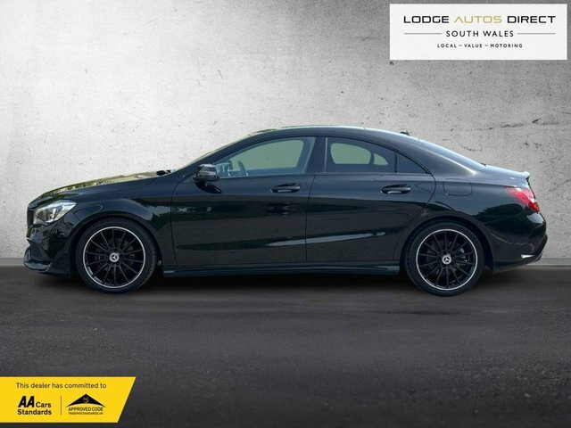 Mercedes-Benz CLA Class 1.6 Cla200 Amg Line Night Edition Plus Coupe Black #6