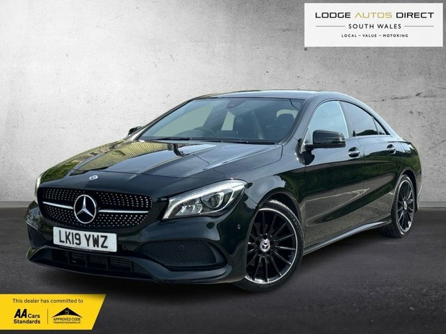 Mercedes-Benz CLA Class 1.6 Cla200 Amg Line Night Edition Plus Coupe Black #4