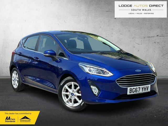 Ford Fiesta 1.1 Ti-vct Zetec Hatchback Euro Blue
