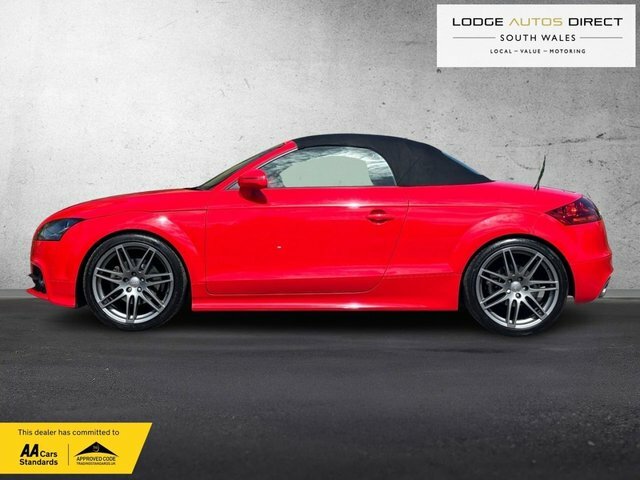 Audi TT 2.0 Tdi Black Edition Roadster Q Red #6