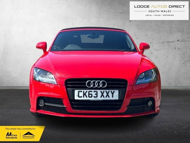 Audi TT 2.0 Tdi Black Edition Roadster Q Red #3