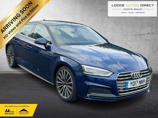 Audi A5 2.0 Tdi Ultra S Line Sportback E Blue
