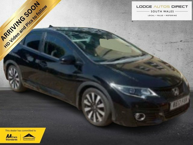 Honda Civic 1.8 I-vtec Sr Hatchback Euro 6 Black