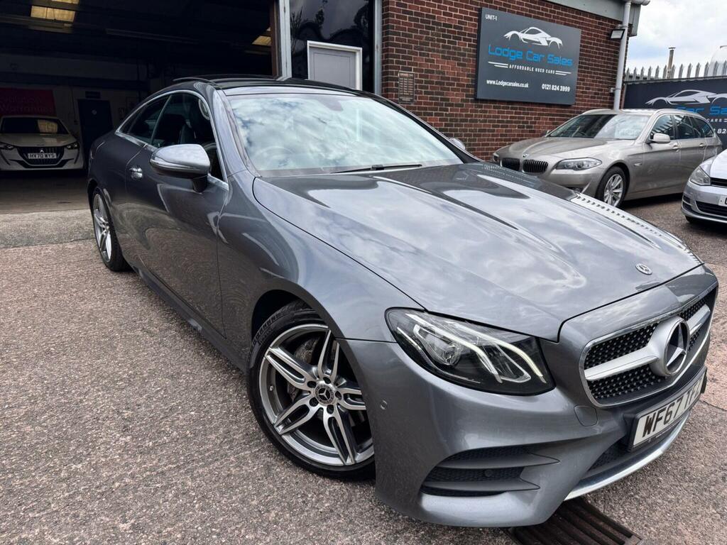 Mercedes-Benz E Class 2.0 E220d Amg Line Premium G-tronic Euro 6 Ss WF67TFZ Grey