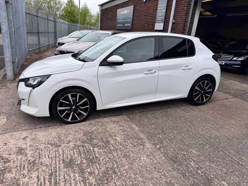 Peugeot 208 1.2 Puretech Allure Premium Euro 6 Ss HV70WYS White #5