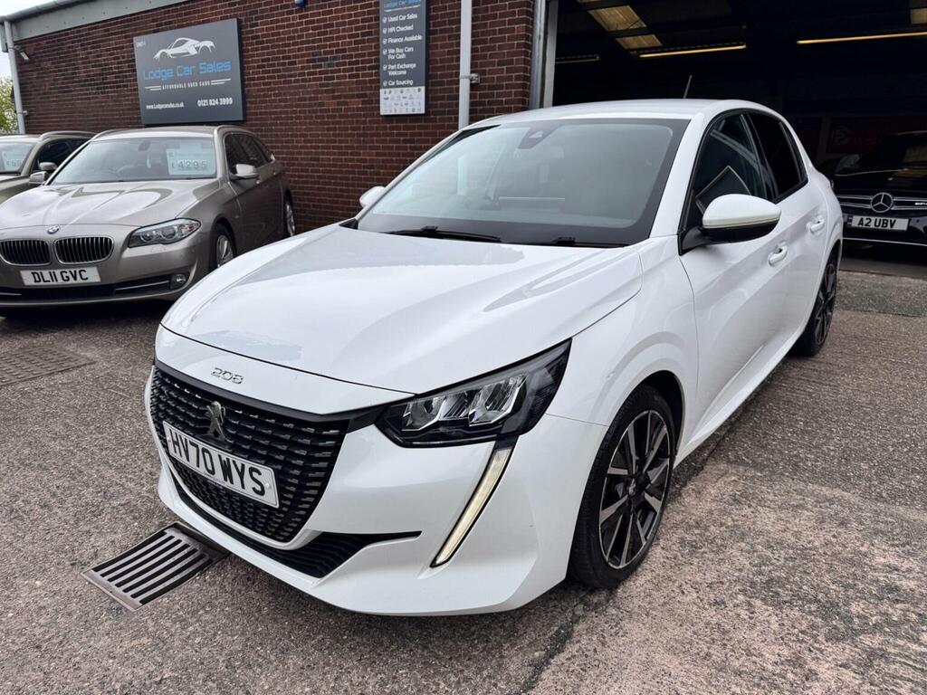 Peugeot 208 1.2 Puretech Allure Premium Euro 6 Ss HV70WYS White #4