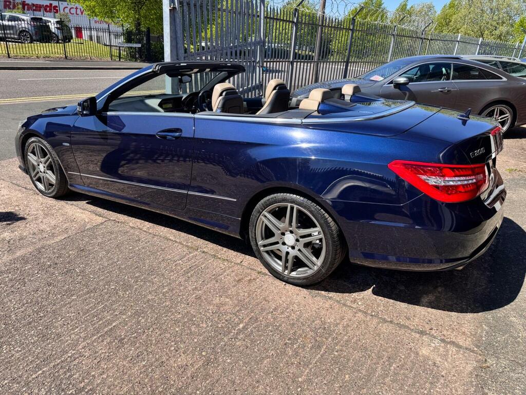 Mercedes-Benz E Class 1.8 E200 Blueefficiency Sport Edition 125 Cabriole Blue #6
