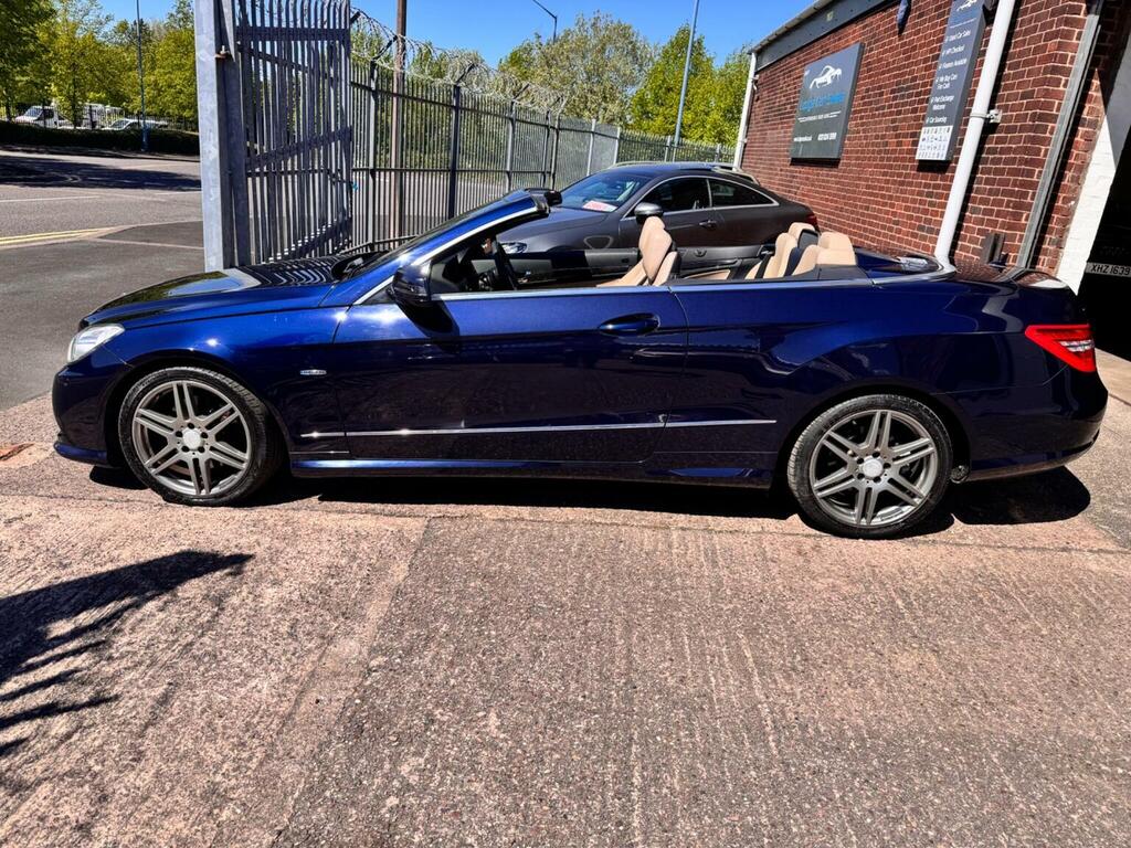 Mercedes-Benz E Class 1.8 E200 Blueefficiency Sport Edition 125 Cabriole Blue #5