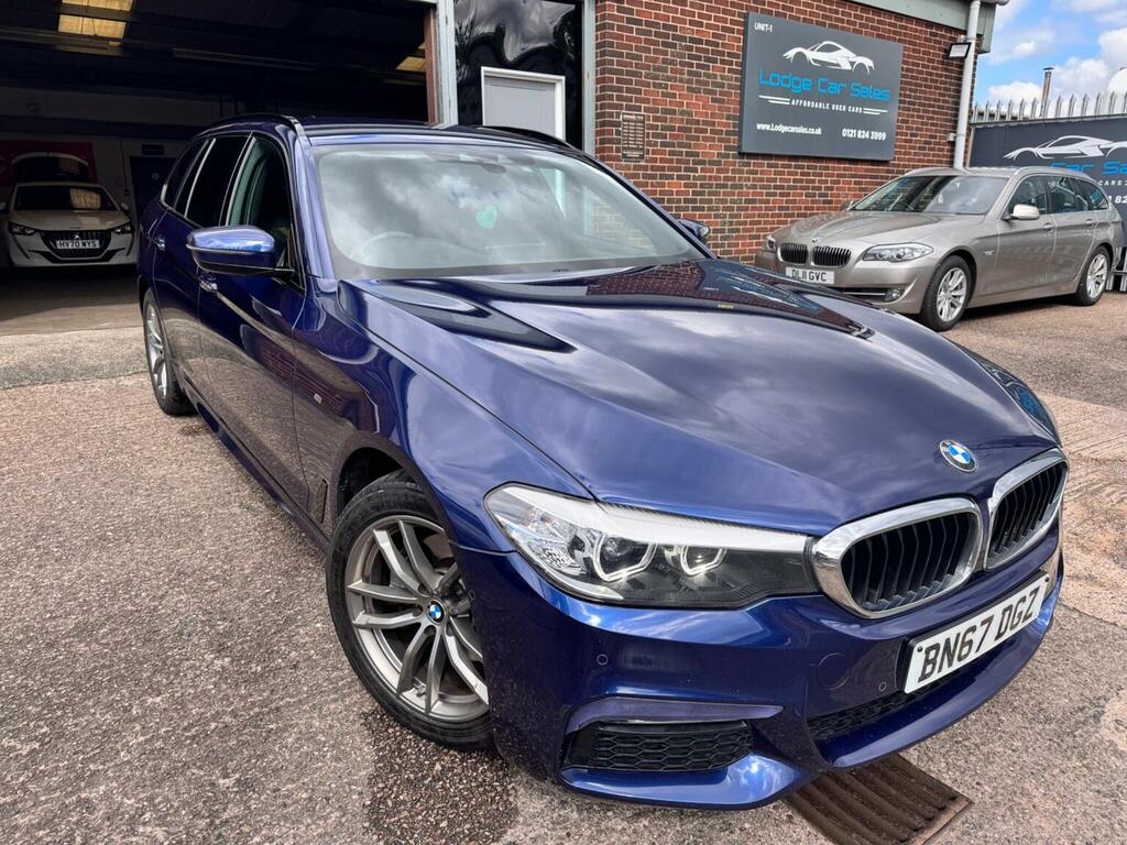 BMW 5 Series 2.0 520D M Sport Touring Euro 6 Ss Blue