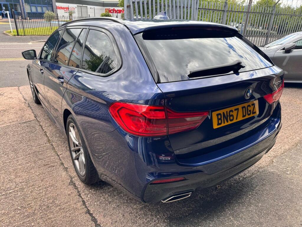 BMW 5 Series 2.0 520D M Sport Touring Euro 6 Ss BN67DGZ Blue #2