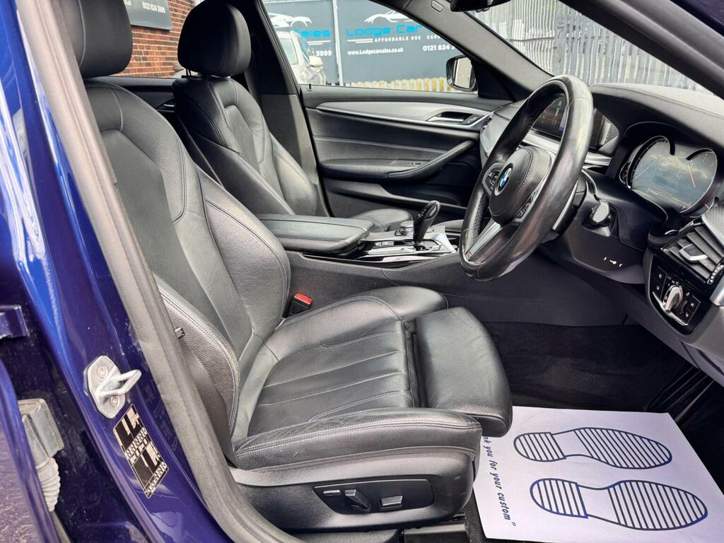 BMW 5 Series 2.0 520D M Sport Touring Euro 6 Ss BN67DGZ Blue #3
