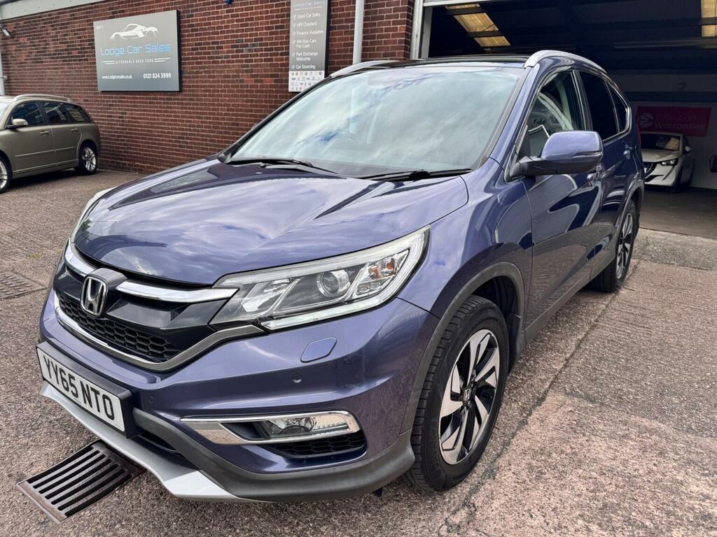 Honda Cr-V 1.6 I-dtec Ex 4Wd Euro 6 YY65NTO Blue #2