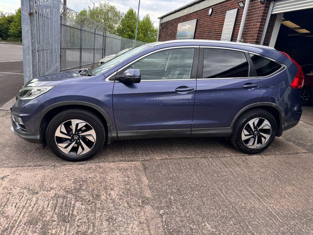 Honda Cr-V 1.6 I-dtec Ex 4Wd Euro 6 YY65NTO Blue #4