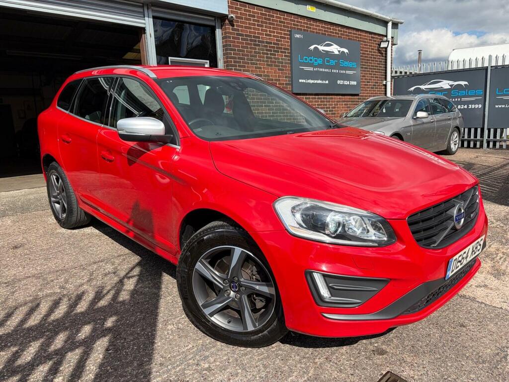 Volvo XC60 2.4 D4 R-design Lux Nav Awd Euro 5 Ss Red