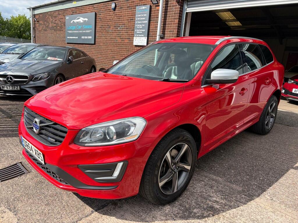 Volvo XC60 2.4 D4 R-design Lux Nav Awd Euro 5 Ss DE64XBS Red #5